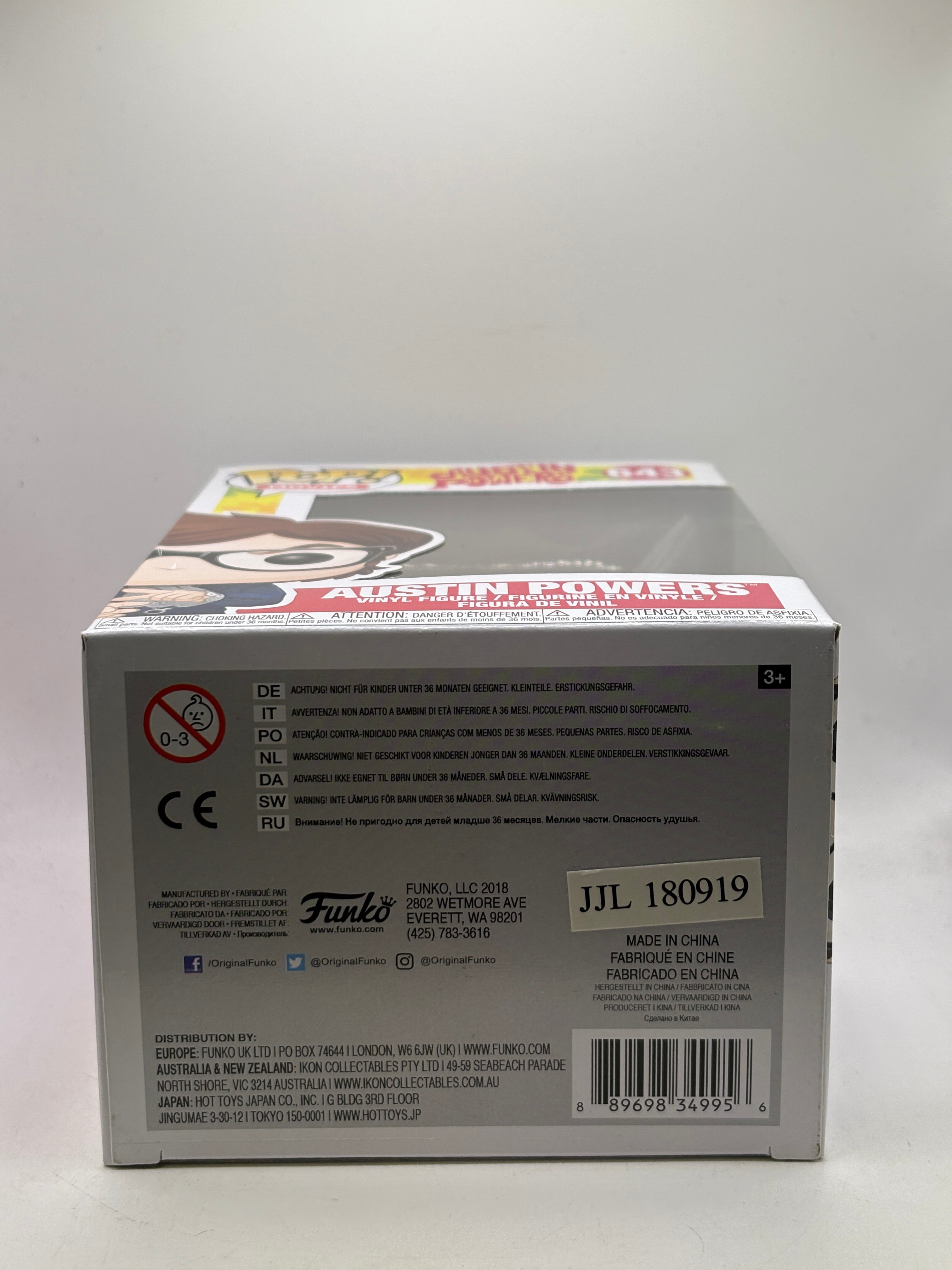 Funko POP! Movies Austin Powers #643 Austin Powers Vinyl Figure, photo 6
